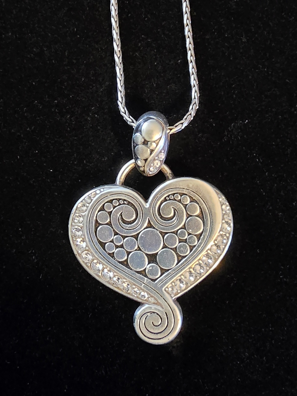 Retired Brighton Pop Heart Pendant Necklace
